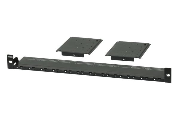 Rackmount kit video extender ATEN VE-RMK1U. Tipul: Placă montare, Culoarea