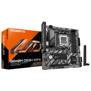 Placa de baza Gigabyte B840M DS3H WIFI6, Socket AM5, DDR5,