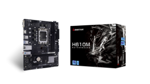 Placa de baza Biostar H610MHC 2.0, Socket 1700, DDR4, Micro-ATX