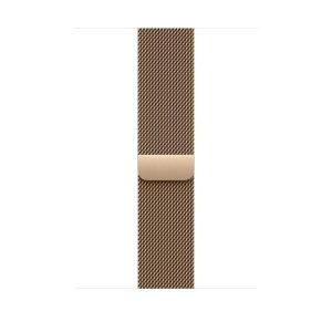 Curea pentru Apple Watch 46mm Gold Milanese Loop - S/M