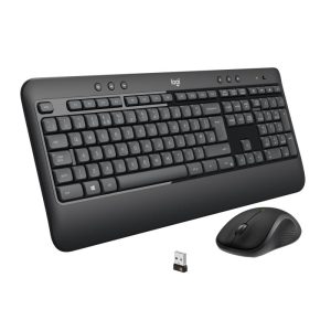 Tastatura Wireless Logitech MK540 Advanced, Alb-Negru