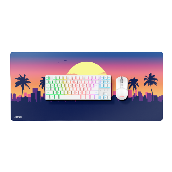 Tastatura Mecanica Trust GXT 882, RGB, Wireless, Alb