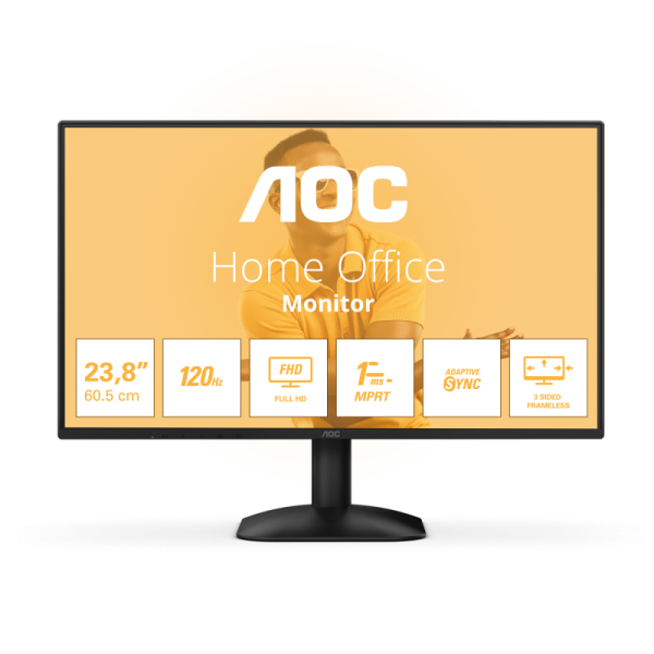 Monitor Consumer AOC 24B31H, 23.8", 1920 x 1080 pixeli, Black,