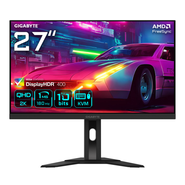 Monitor Commercial Gigabyte M27QA, 27", 2560 x 1440 pixeli, Black,