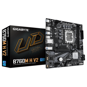 Placa de baza Gigabyte B760M H V2, Socket 1700, DDR5,
