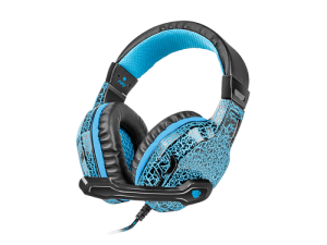 Casti Gaming Head-band FURY Hellcat, Wired, albastru