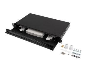 Patch panel fibră rack 19" 1U  24x SC simplex