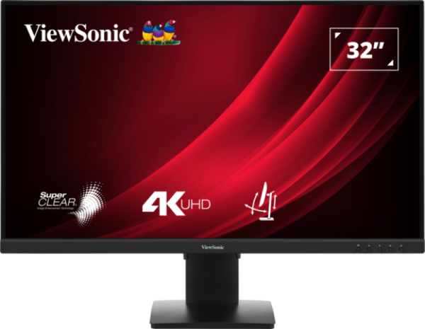 Monitor Consumer ViewSonic VG3208-4K, 31.5", 3840 x 2160 pixeli, Black,
