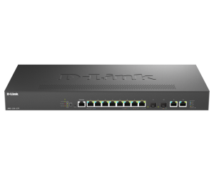 Switch D-Link DMS-1250-12TP , 8 porturi Gigabit, 2 porturi SFP+,