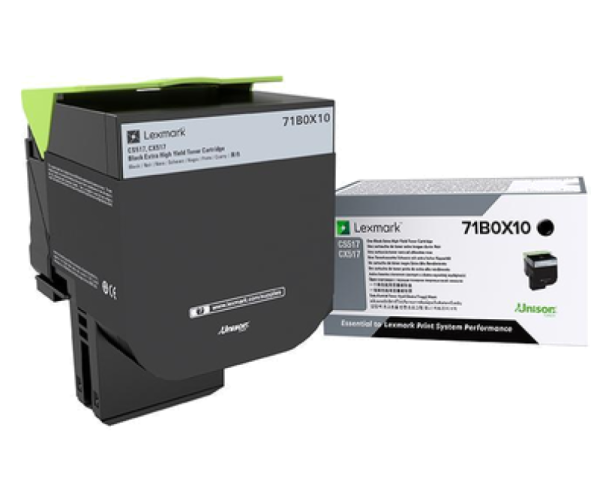Toner Lexmark 71B0X10, Black