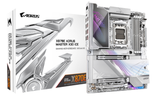 Placa de baza Gigabyte X870E AORUS MASTER X3D ICE, Socket