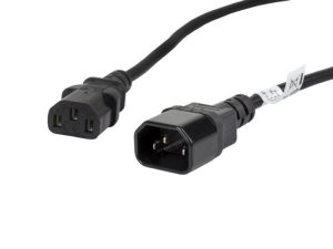 Cablu IEC 320 C13  C14 1,8 m VDE negru