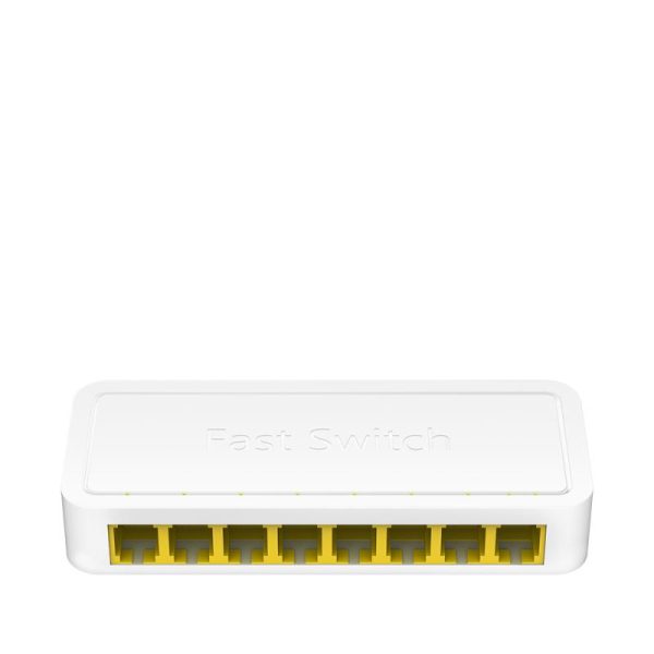 CUDY 8-Port 10/100 Mbps Desktop Switch, 8 10/100M RJ45 Ports,