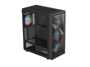 Carcasa GENESIS Diaxid 605 ARGB, Mid Tower, Black