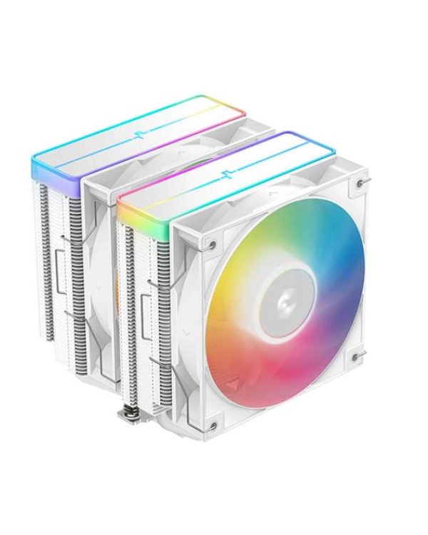 Cooler Procesor DEEPCOOL AG620 WH ARGB V2, Aer, 12 cm,