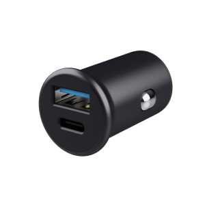 Incarcator Auto Trust Maxo, 38W, 2 porturi, Negru