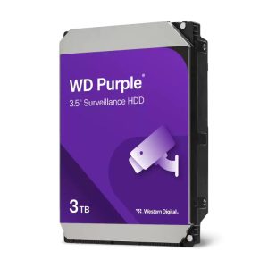 HDD Surveillance WD Purple, 3 TB, 5400 rpm, 128 MB,