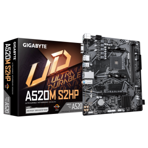 Placa de baza Gigabyte A520M S2HP, Socket AM4, DDR4, Micro-ATX