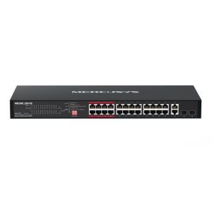 Ethernet Switch MERCUSYS MS126CP, Gigabit, Poe