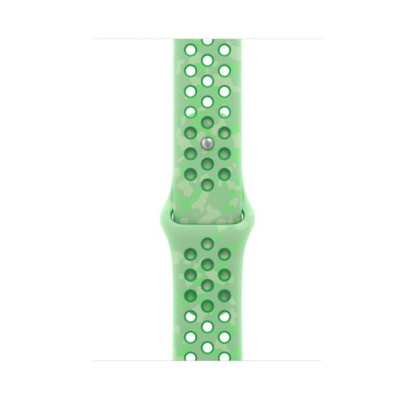 Curea pentru Apple Watch 46mm Green Spark Nike Sport Band
