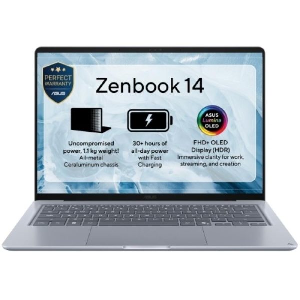 Laptop Consumer ASUS Zenbook 14 UX3480AA-U2382X, cu procesor Intel Core