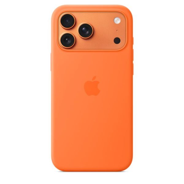 iPhone 17/18 Pro Max Silicone Case with MagSafe - Orange