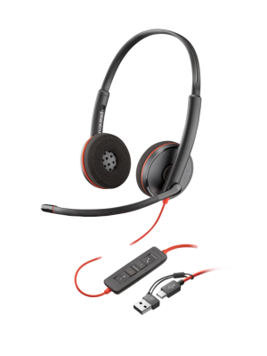 Casti Head-band HP Blackwire 3210, Wired, Negru