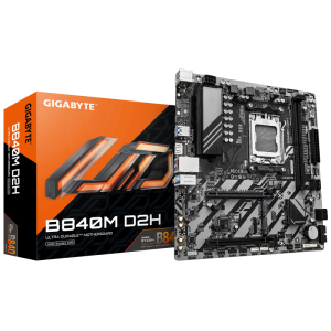 Placa de baza Gigabyte B840M D2H, Socket AM5, DDR5, Micro-ATX