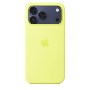 iPhone 17 Pro Max Silicone Case with MagSafe - Neon