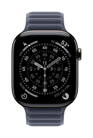 Curea pentru Apple Watch 46mm Navy Magnetic Link - M/L