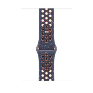 Curea pentru Apple Watch 46mm Blue Flame Nike Sport Band