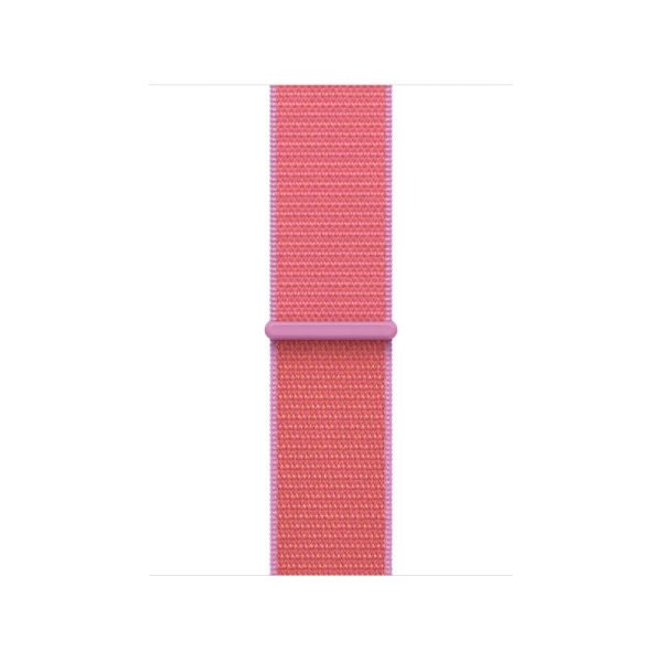 Curea pentru Apple Watch 42mm Sport Loop: Bright Guava Sport