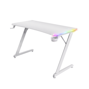 Birou gaming Trust GXT 709W Luminus, iluminare RGB, greutate 15.5