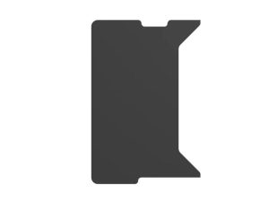 Piesa birou GENESIS HOLM MODULAR LEFT 50 cm, material MDF,