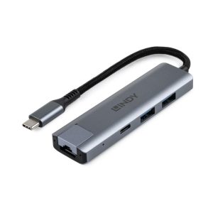 Hub USB LINDY USB 3.2 Gen 2 Type C Hub