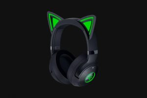 Casti Gaming Head-band Razer Kraken Kitty V2 BT, Wireless/Wired, Negru