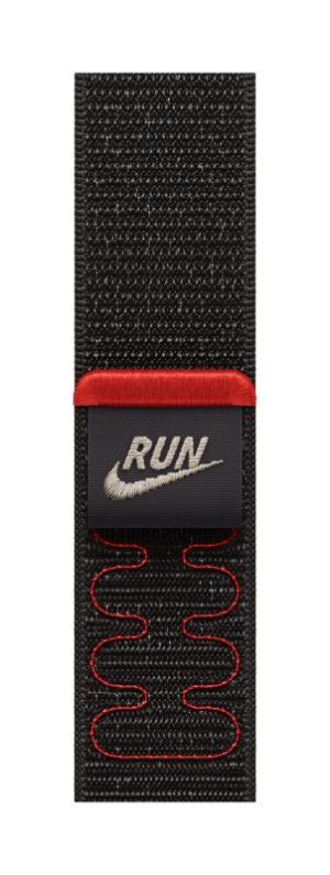 Curea pentru Apple Watch 40mm Midnight Black Nike Sport Loop