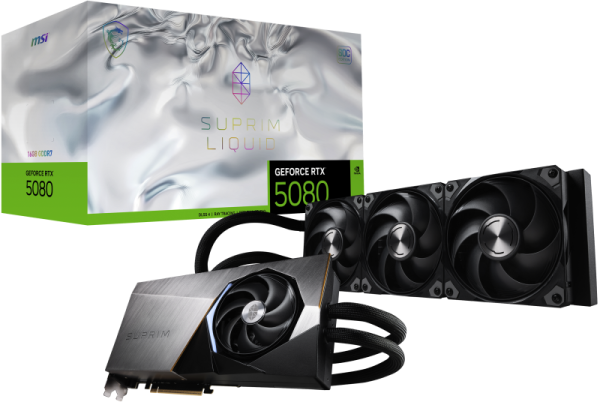 Placa video MSI GEFORCE RTX 5080, 16GB GDDR7, PCI Express