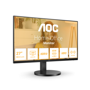 Monitor Consumer AOC U27B3CF, 27", 3840 x 2160 pixeli, Black,
