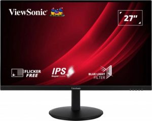 Monitor Consumer ViewSonic VG2709-2K-MHD-2, 27", 2560 x 1440 pixeli, Black,