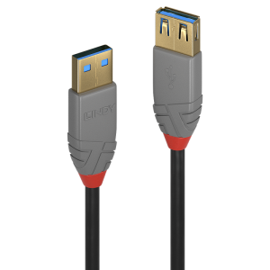 Cablu Lindy 2m USB 3.2 Type Ext Anthra Line