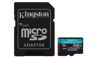 Card de memorie KINGSTON Canvas Go! Plus Micro-SDXC, 256 GB,