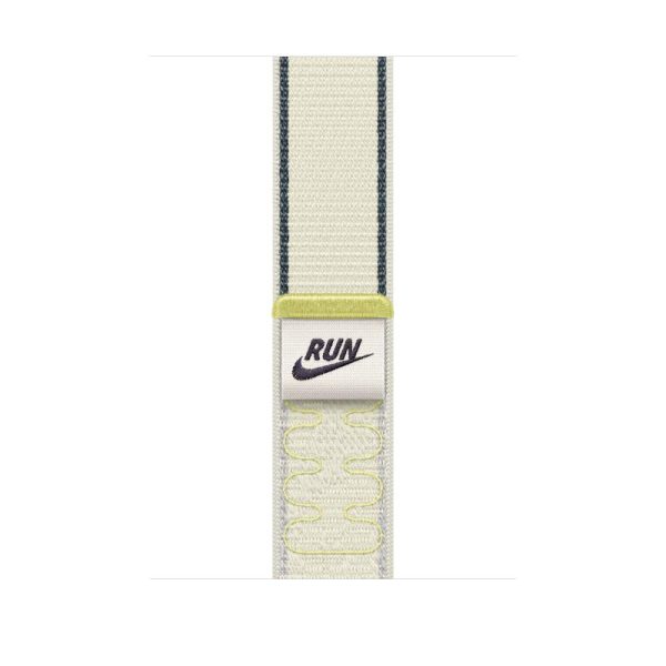 Curea pentru Apple Watch 46mm Chalk Calm Nike Sport Loop
