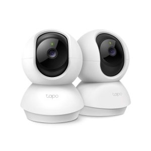 Pan/Tilt Home Security Wi-Fi Camera, 2-Pack SPEC: 2K (2304x1296), 2.4