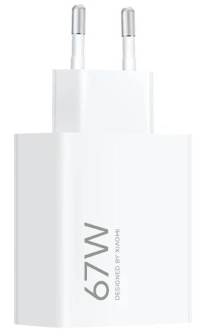 Incarcator Xiaomi Turbo Charging, 67 W, 1 port, Alb