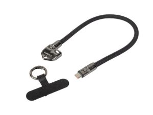 Lanberg CA-CMCM-10LN-0003-BK. Cable length: 0.3 m. Connector 1: USB C,