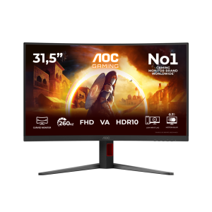 Monitor Gaming AOC C32G4Z, 31.5", 1920 x 1080 pixeli, Black,