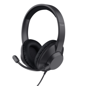 Casti Head-band Trust Ayda Max, Wired, Negru