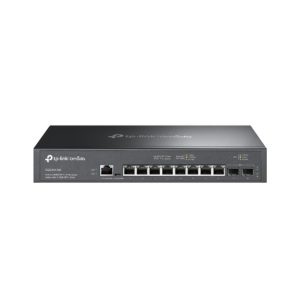 Switch TP-Link SG3210X-M2, 8 x porturi RJ 45, 2 x
