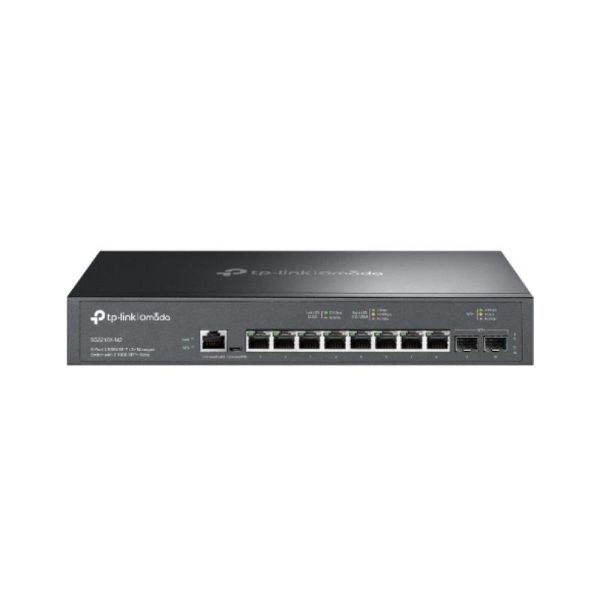 Switch TP-Link SG3210X-M2, 8 x porturi RJ 45, 2 x